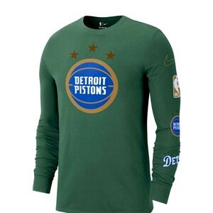 COPY - Pistons Nike long sleeve.   Size Medium